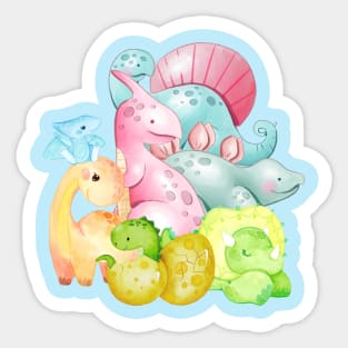 Dino world Sticker